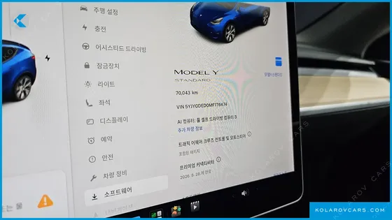 TESLA MODEL Y STANDARD RANGE RWD