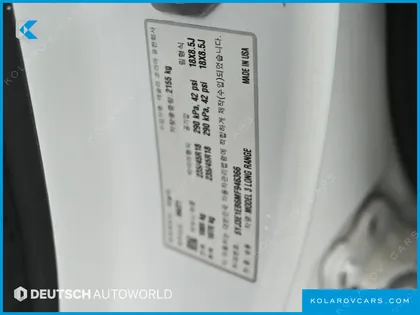 TESLA MODEL 3 LONG RANGE AWD