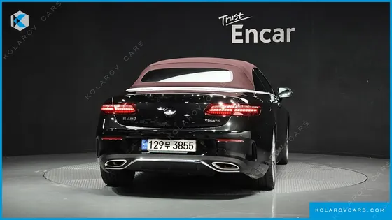 MERCEDES E-CLASS E450 4MATIC CABRIOLET