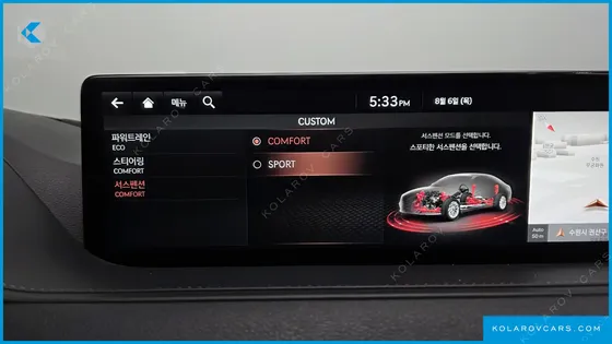 GENESIS G80 GASOLINE 3.5 TURBO 2WD