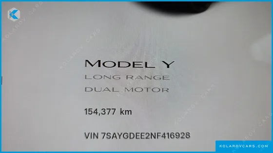 TESLA MODEL Y LONG RANGE AWD