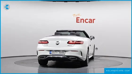 MERCEDES E-CLASS E450 4MATIC CABRIOLET