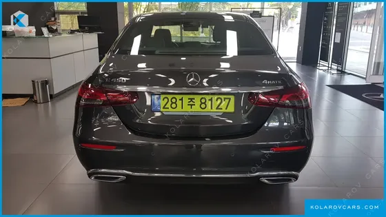 MERCEDES E-CLASS E450 4MATIC EXCLUSIVE