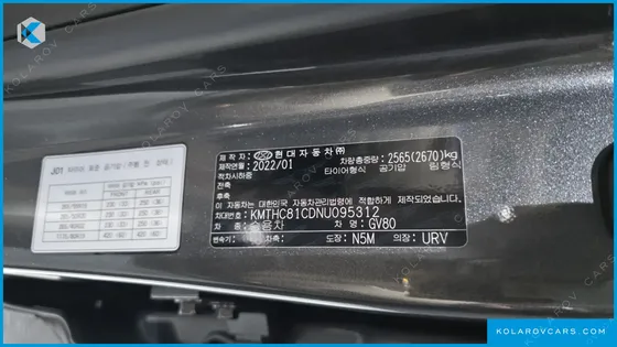 GENESIS GV80 3.5T GASOLINE AWD