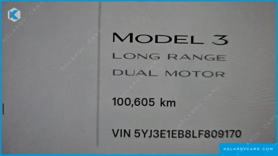 TESLA MODEL 3 LONG RANGE AWD
