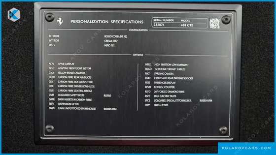 FERRARI 488 3.9