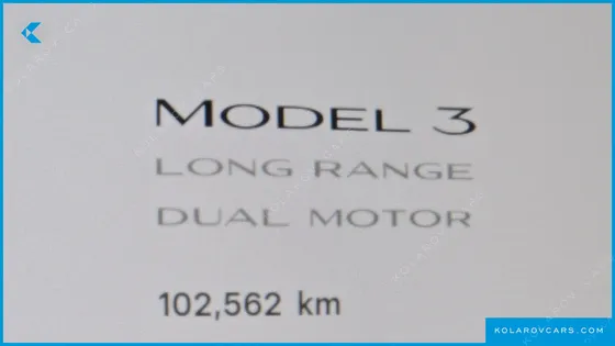 TESLA MODEL 3 LONG RANGE AWD