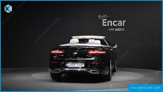 MERCEDES E-CLASS E450 4MATIC CABRIOLET