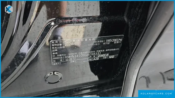 HYUNDAI GRANDEUR 2,5 GASOLINE 2WD