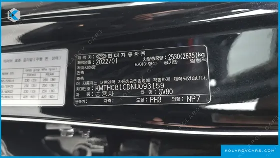 GENESIS GV80 3.5T GASOLINE AWD