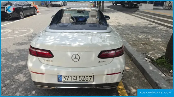 MERCEDES E-CLASS E450 4MATIC CABRIOLET