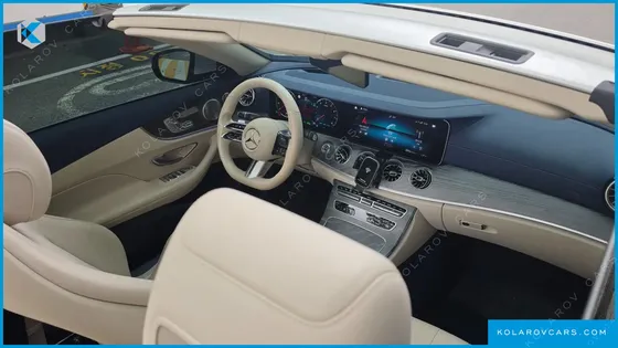 MERCEDES E-CLASS E450 4MATIC CABRIOLET