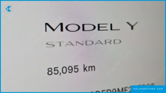 TESLA MODEL Y STANDARD RANGE RWD