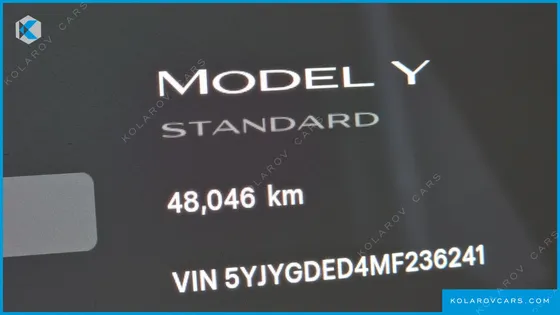TESLA MODEL Y STANDARD RANGE RWD