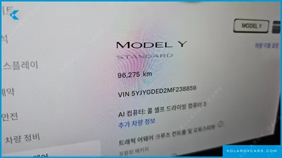 TESLA MODEL Y STANDARD RANGE RWD