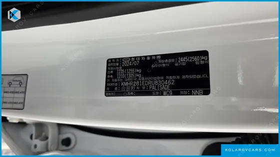 HYUNDAI PALISADE GASOLINE 3.8 4WD