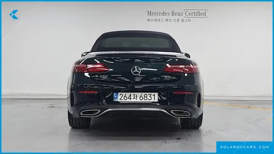 MERCEDES E-CLASS E450 4MATIC CABRIOLET