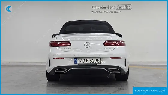 MERCEDES E-CLASS E450 4MATIC CABRIOLET