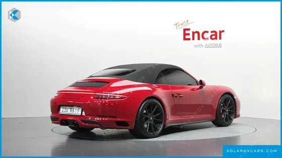 PORSCHE 911 CARRERA 4 GTS CABRIOLET
