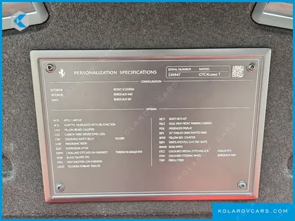 FERRARI GTC4 LUSSO T 3.9 V8