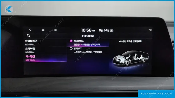 KIA K8 2.5 GASOLINE 2WD