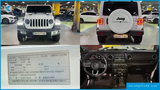 JEEP WRANGLER 2.0 OVERLAND POWER TOP 4DOOR