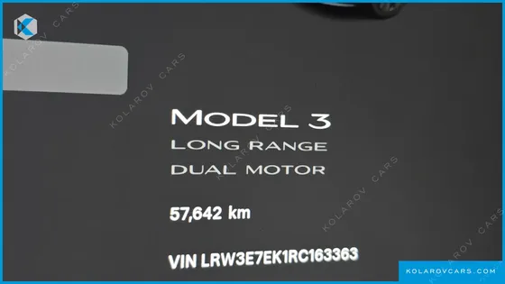 TESLA MODEL 3 LONG RANGE AWD