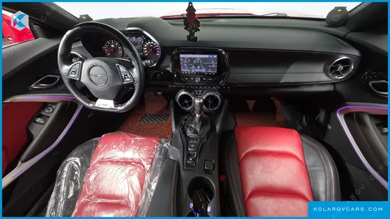 CHEVROLET (GM DAEWOO) CAMARO SS 6.2 V8 VOLCANO RED