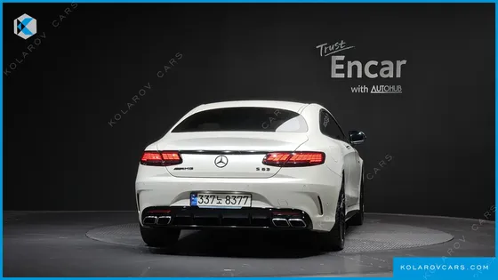 MERCEDES S-CLASS S63 AMG 4MATIC+ COUPE