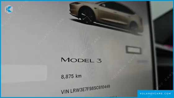 TESLA MODEL 3 RWD