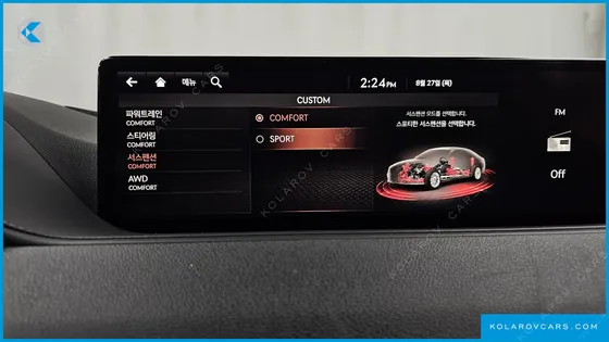 GENESIS G80 GASOLINE 3.5 TURBO AWD