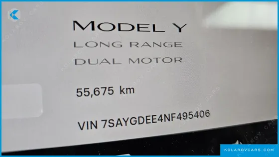 TESLA MODEL Y LONG RANGE AWD