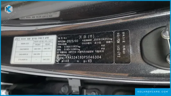 KIA K9 3.8 GDI AWD