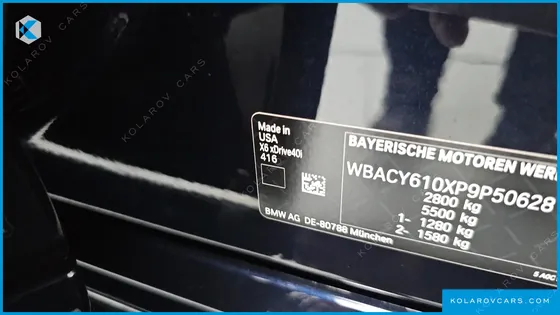 BMW X6 XDRIVE40I M SPORT