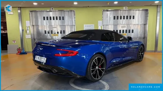 ASTON MARTIN VANQUISH 6.0 V12 VOLANTE