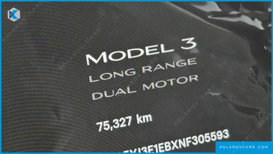 TESLA MODEL 3 LONG RANGE AWD