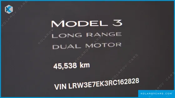 TESLA MODEL 3 LONG RANGE AWD