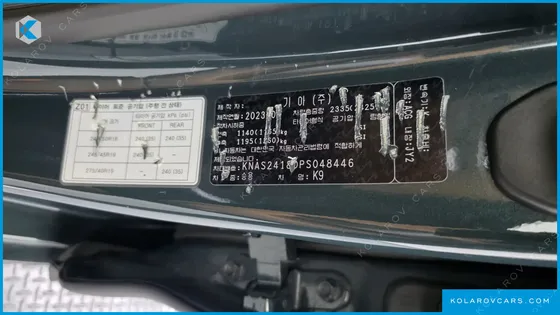 KIA K9 3.8 GDI AWD
