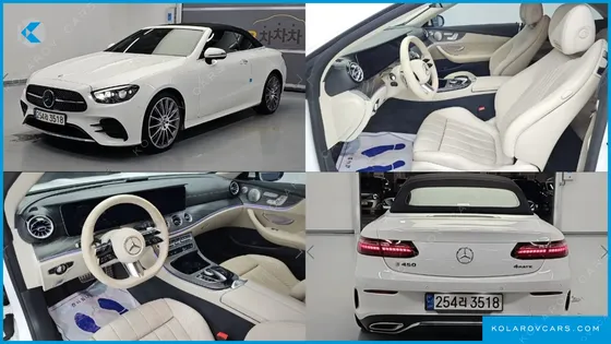 MERCEDES E-CLASS E450 4MATIC CABRIOLET