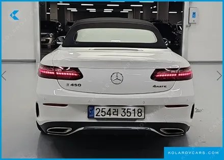 MERCEDES E-CLASS E450 4MATIC CABRIOLET