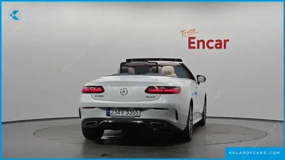 MERCEDES E-CLASS E450 4MATIC CABRIOLET