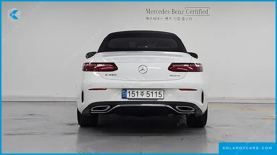 MERCEDES E-CLASS E450 4MATIC CABRIOLET