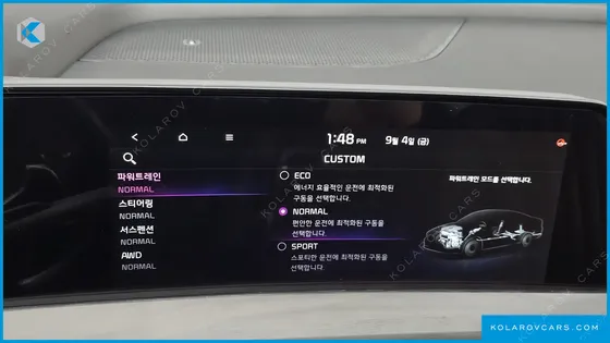 KIA K8 3.5 GASOLINE 4WD