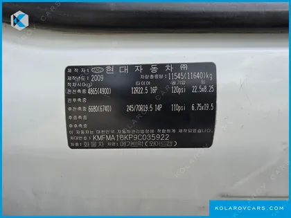 HYUNDAI MEGA TRUCK WIDECAP GOLD