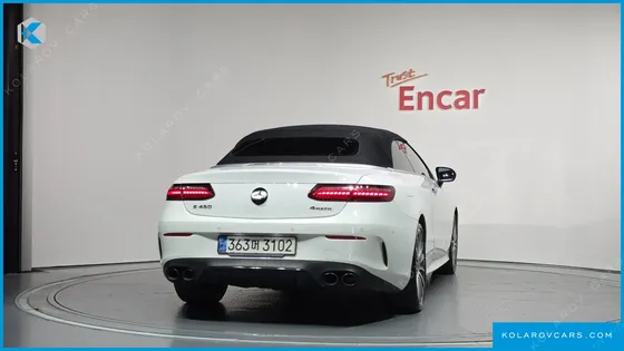 MERCEDES E-CLASS E450 4MATIC CABRIOLET