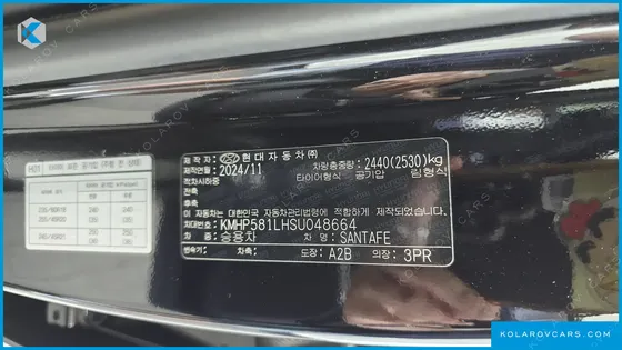 HYUNDAI SANTA FE GASOLINE 2.5T 4WD