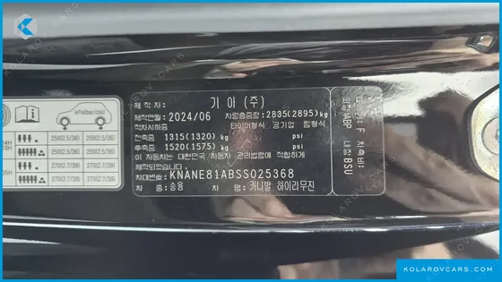 KIA CARNIVAL HEV 9-SEATER HI-LIMOUSINE