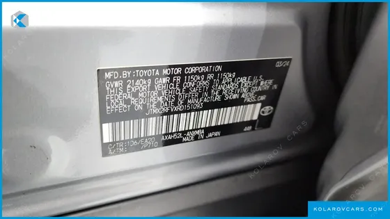 TOYOTA RAV4 2.5 2WD HYBRID XLE