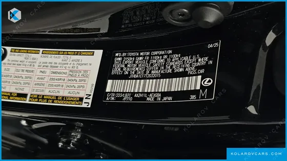 LEXUS ES LUXURY PLUS