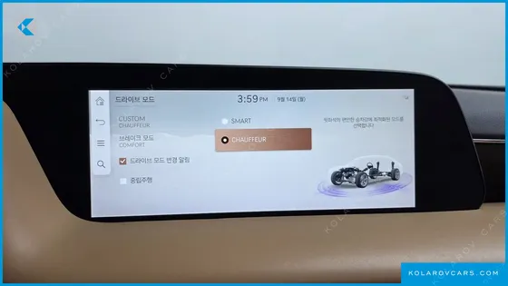 GENESIS G90 GASOLINE 3.5 TURBO 2WD